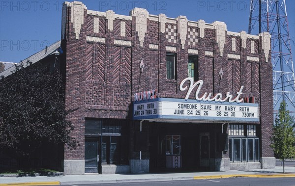 2000s America -  Nuart Theater, Blackfoot, Idaho 2004