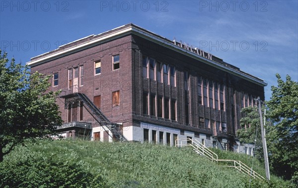 2000s United States -  Lincoln School, Cameron Avenue, Kellogg, Idaho 2004