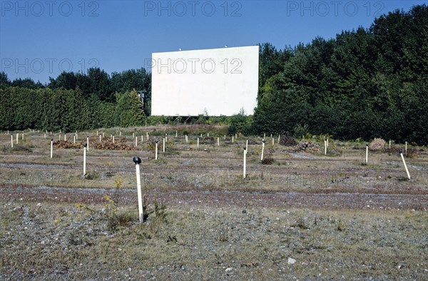 1980s America -  Shrewsbury Drive-In, Shrewsbury, Massachusetts 1984