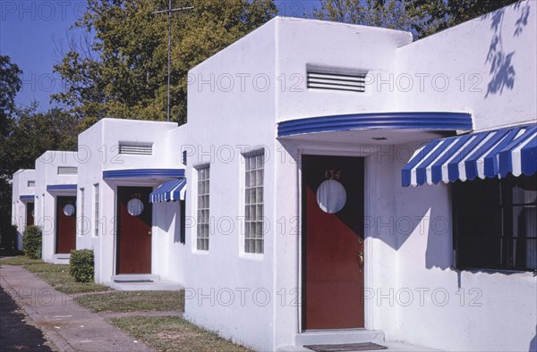 1970s United States - Fountain Motel, Hot Springs, Arkansas 1979