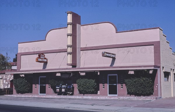 1980s America -  Atwater signal-Merced Daily Sun Star, Atwater, California 1987