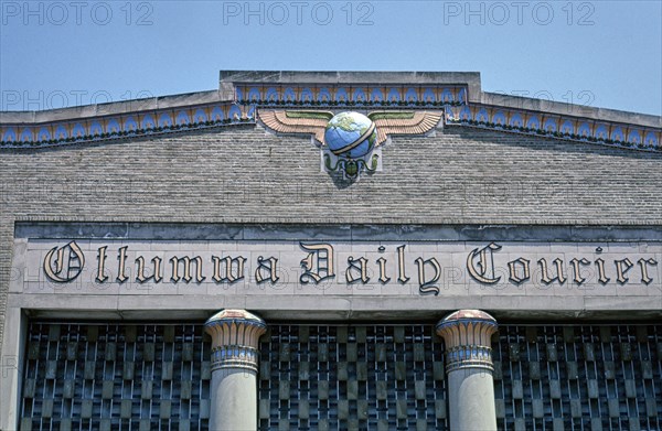 2000s America -  Ottumwa Register / Ottumwa Daily Courier Building 213 East 2nd Street, Ottumwa, Iowa 2003