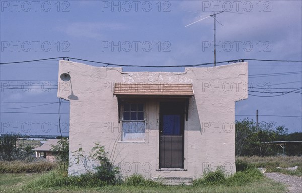 1980s United States -  Cactus Motel, Zapata, Texas 1982