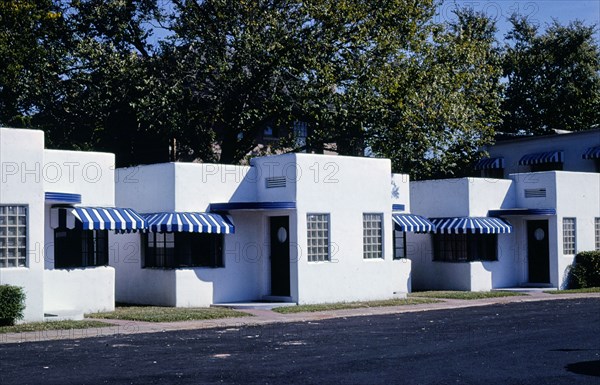 1970s United States -  Fountain Motel, Hot Springs, Arkansas 1979