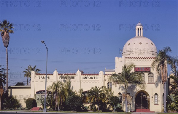 1970s America -  Dellard Furniture Imports, Los Angeles, California 1977