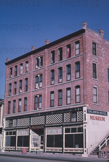 2000s United States -  Baldwin Hotel (museum), Main Street, Klamath Falls, Oregon 2003