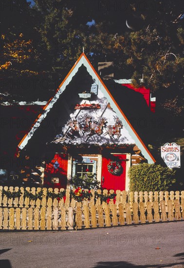 1990s America -   Santa's Workshop, North Pole, New York 1995