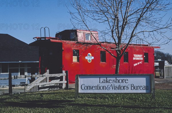 1990s America -   Lakeshore Convention & Visitors Bureau, South Haven, Michigan 1991