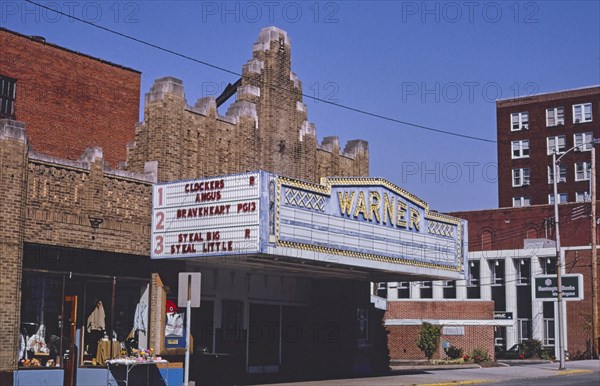 1990s America -  Warner Theater, Morgantown, West Virginia 1995