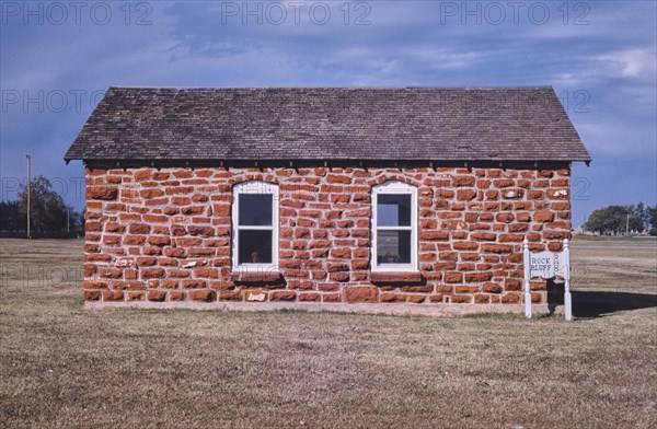 1980s America -   Old Town Museum, Elk City, Oklahoma 1987