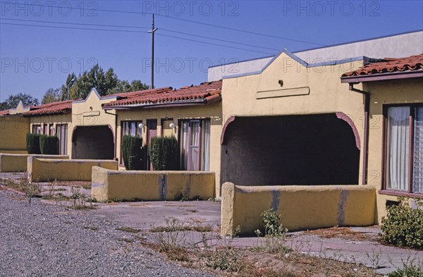 1990s United States - El Portal Motel, Santa Rosa, California 1991