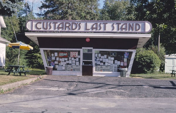 2000s America - Custard's Last Stand, Long Lake, New York 2002