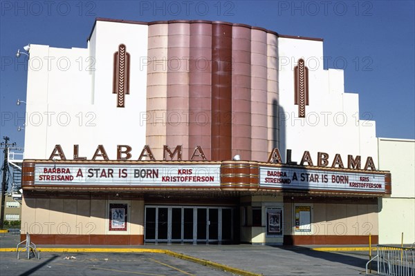 1970s America -  Alabama Theater, Houston, Texas 1977