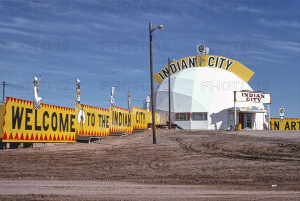 1970s America -   Indian City, Allentown, Arizona 1979