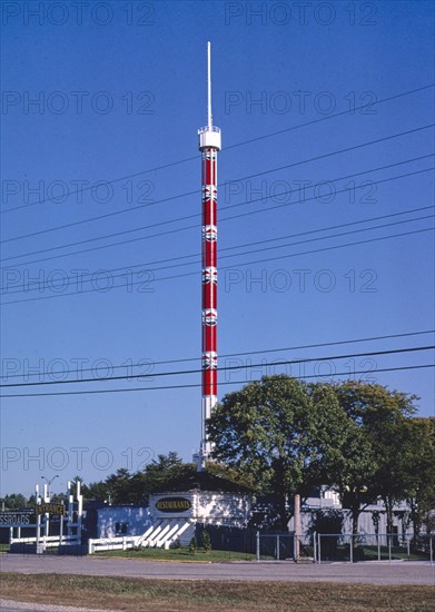 1980s America -   Observation tower, Wisconsin Dells, Wisconsin 1988