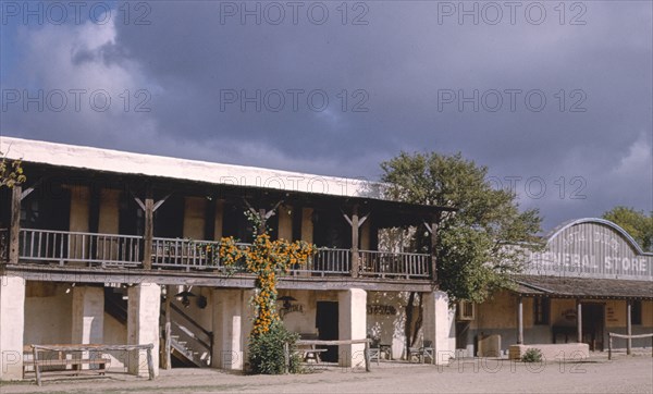 1990s America -   Alamo Village Stores, Brackettville, Texas 1993