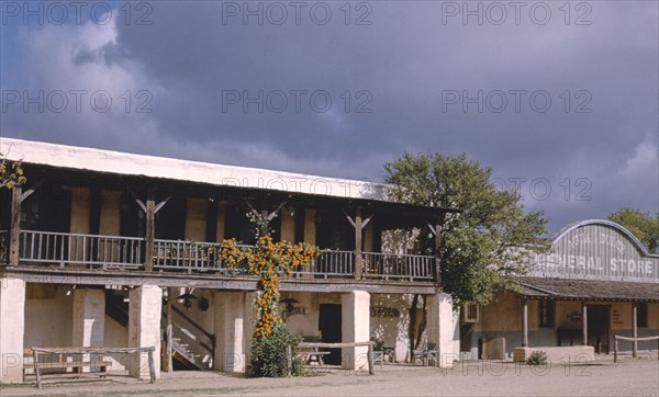 1990s America - Alamo Village Stores, Brackettville, Texas 1993