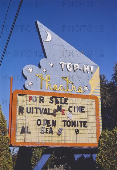 1980s America -  Top-HI Drive-In, Toppenish, Washington 1987
