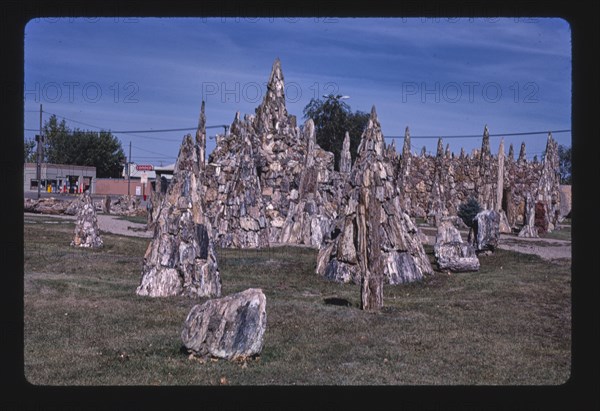 1980s America -   Petrified Rock Park, Lemmon, South Dakota 1987