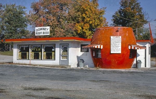 1970s America -   Rip's Drive-in, Morgantown, Indiana 1977