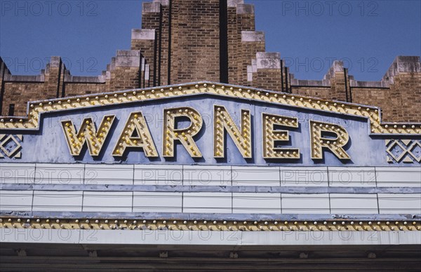 1990s America -  Warner Theater, Morgantown, West Virginia 1995