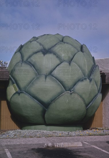 1990s America -   Giant artichoke, Castroville, California 1991