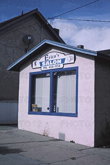 2000s America -  Erica's Beauty Salon, Las Vegas, New Mexico 2003