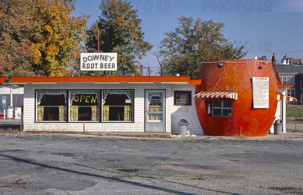 1970s America -   Rip's Drive-in, Morgantown, Indiana 1977