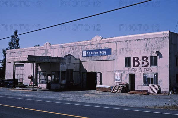 2000s America -  B & B Farm Supply, Langlois, Oregon 2003