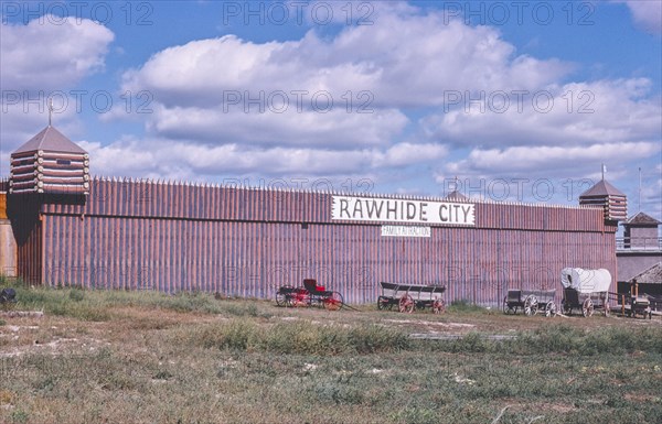 1980s America -   Rawhide City, Mandan, North Dakota 1980