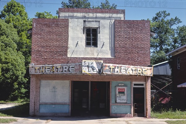 1970s America -  Theater, Kingsland, Georgia 1979