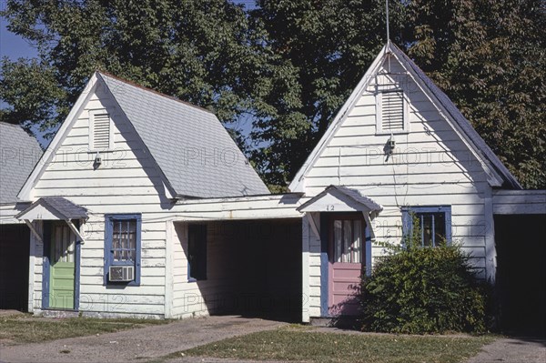 1970s United States -  Blue Bird Tourist Court, Pine Bluff, Arkansas 1979