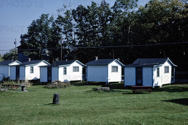 1980s United States - Highland Cottages, Weirs Beach, New Hampshire 1984