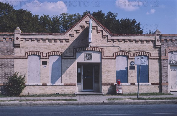 1980s America -  Beer garden, Austin, Texas 1983