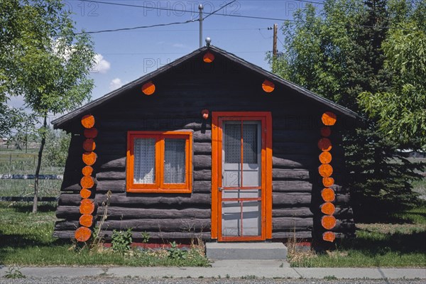 1970s United States -  Louie's Cabin, Laurel, Montana 1979