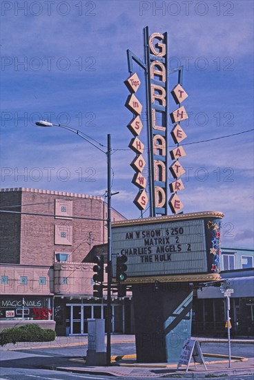 2000s America - Garland Theater, Spokane, Washington 2003