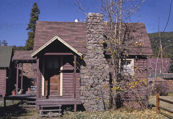 1990s United States -  Wildwood Cabins, Grand Lake, Colorado 1991