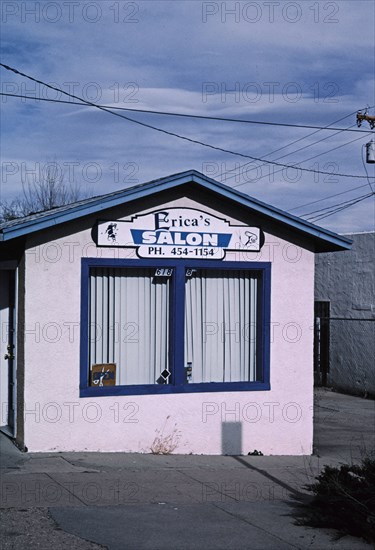 2000s America -  Erica's Beauty Salon, Las Vegas, New Mexico 2003