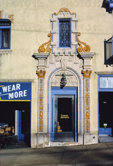 1980s United States -  Schmidt Apartments, Jefferson City, Missouri 1988