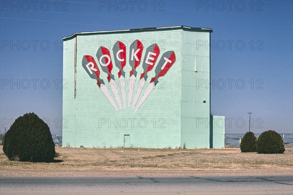 1970s America -  Rocket Drive-In, Sweetwater, Texas 1979