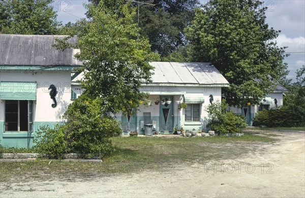 1970s United States -  White City Motor Court, Boulogne, Florida 1979