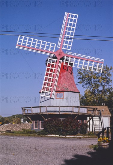 1990s United States -  Windmill Court office, Seneca Falls, New York 1995