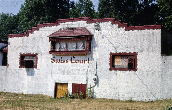 1980s United States - Swiss Court, Ramsey, New Jersey 1988