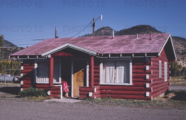 1980s United States -  Riviere Motel, South Fork, Colorado 1980