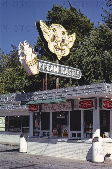 1970s America -  Kream Kastle, Brownsville, Tennessee 1979