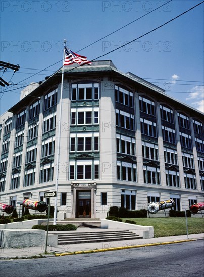 1970s America -  Lifesaver factory, Port Chester, New York 1976