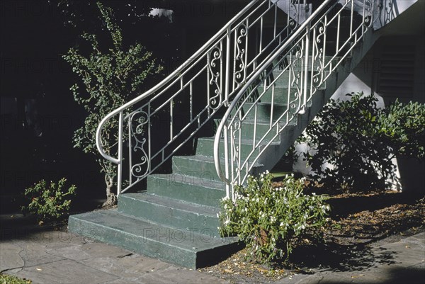 1990s United States -  Queens Court (1948), St Simons Island, Georgia 1990