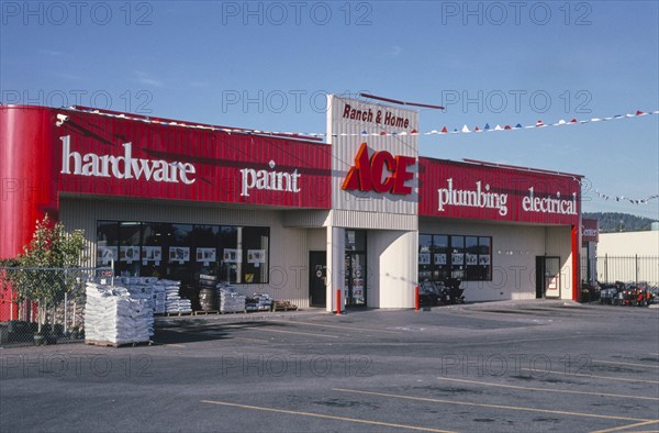 2000s America -  ACE Hardware, Post Falls, Idaho 2004