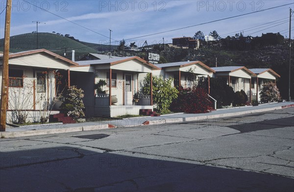 1980s United States -  Restwell Court, Pismo Beach, California 1985