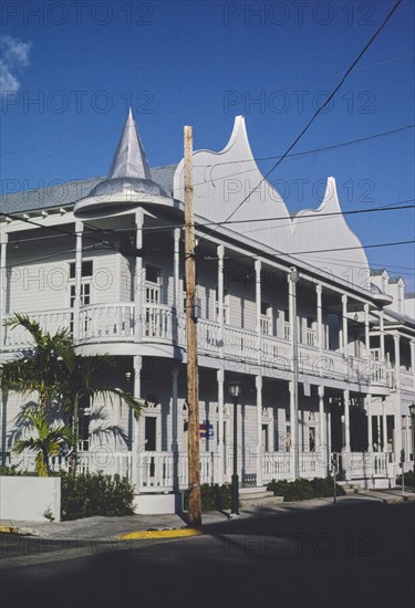 1990s United States -  Apartment building, Key West, Florida 1990